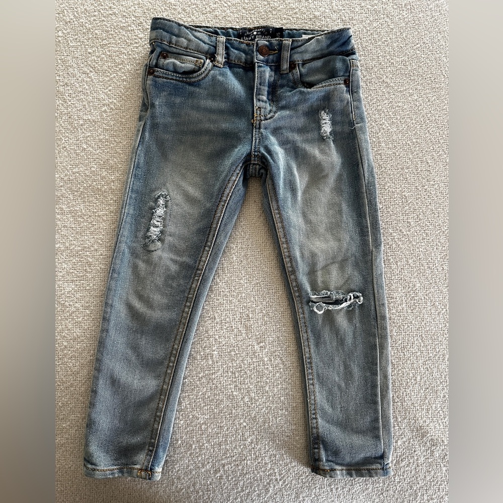 Lucky Brand Distressed Skinny Jeans